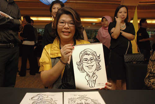 Caricature live sketching for Great Eastern D&D - 2
