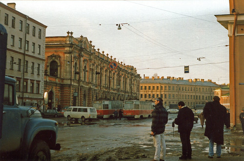 Leningrad im Januar 1990