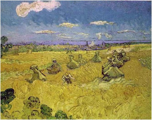 Van_Gogh-wheat_field_w_reaper-1888
