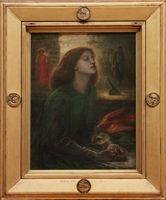 Beata Beatrix, Dante Gabriel Rossetti, about 1864-70