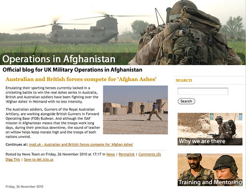 Operations in Afghanistan - Official blog for UK Military Operations in Afghanistan