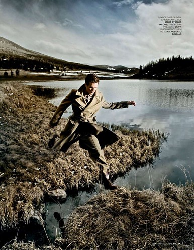 Tyler Riggs & Stan Jouk  for GQ Russia Dec 2010 by Gulliver Theis