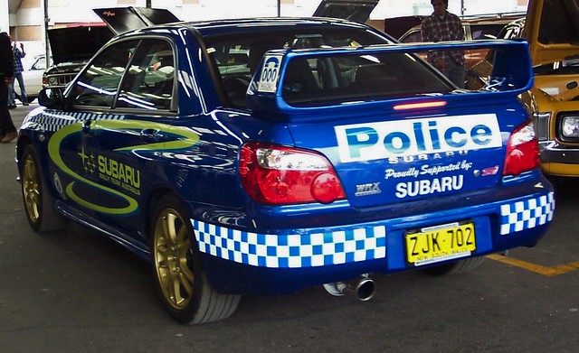 new 2004 wales south police nsw subaru impreza wrx sti