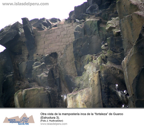 Otra vista de la mampostería inca de la “fortaleza” de Guarco
