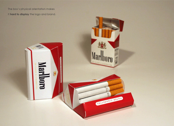 香煙包裝設計，希望你吸煙前再想一想