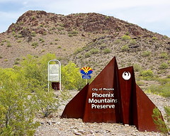 Phoenix Mountains Preserve - Piestewa Entrance...