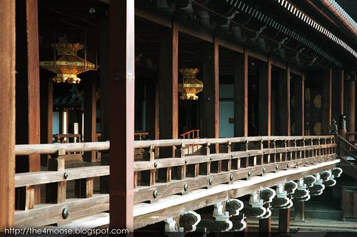 Nishi-Hongan-ji Temple 西本願寺 - Corridor