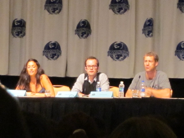 Eureka Panel with Erica Cerra (Jo Lupo), Neil Grayston (Fargo), Colin Ferguson (Sheriff Carter)