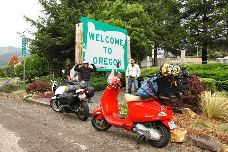 Oregon Border Crossing