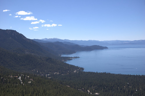 La rive Ouest de Lake Tahoe
