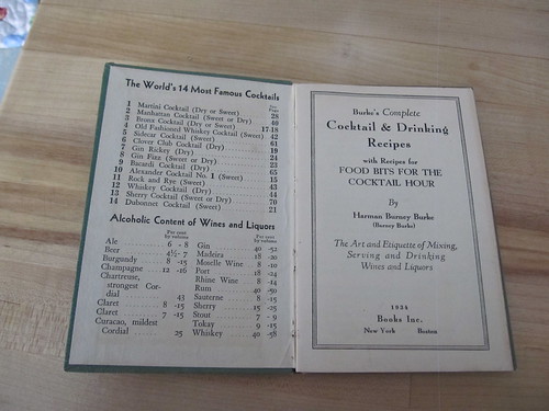 1934 cocktail book