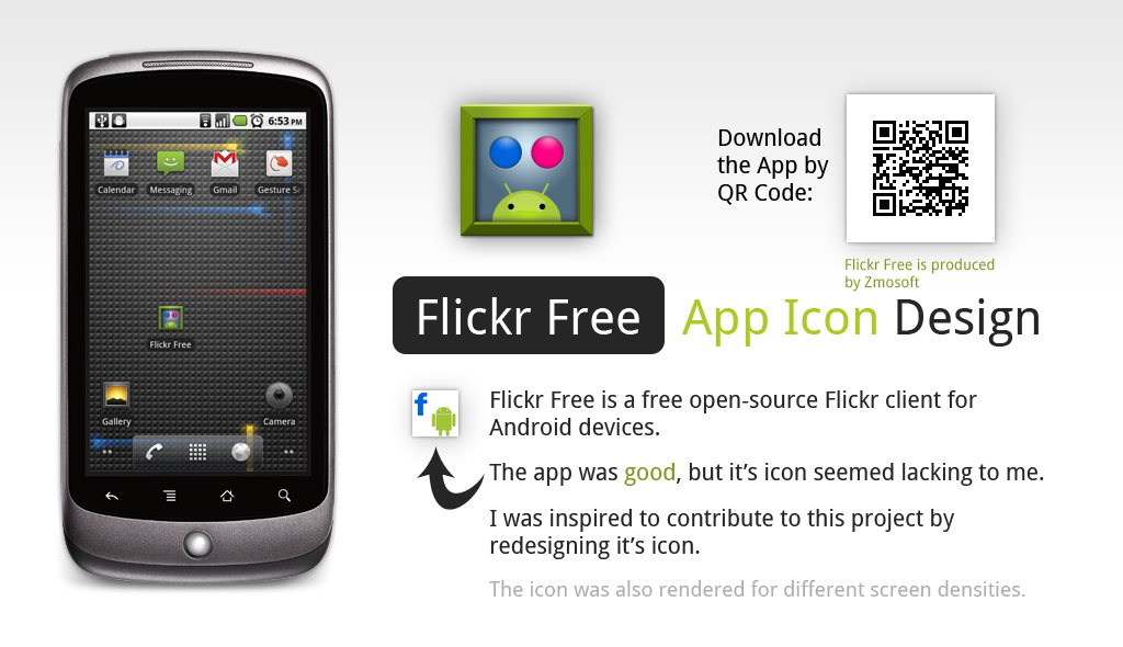 Flickr Free Icon