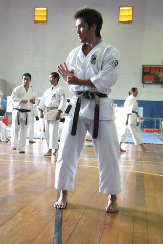 Treino da Seleção Brasileira de Karate IKGA