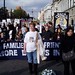 Families march to 10 Downing Street