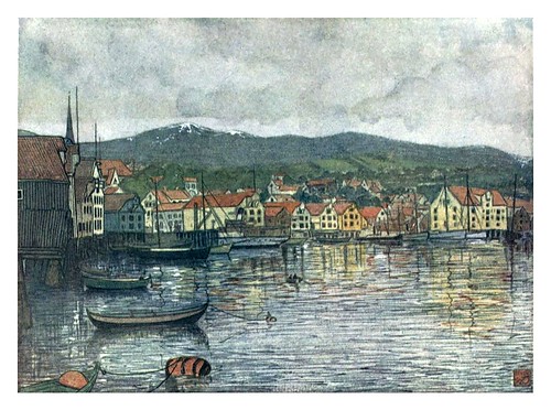 004-La ciudad de Molde-Norway 1905 -Nico Jungman