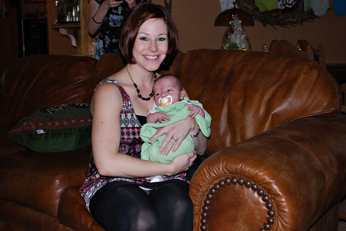 Erin and 1-month old Kyler