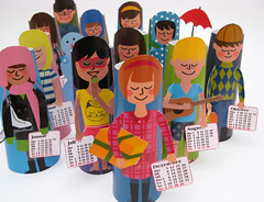 paper craft calendar for 2011 is here