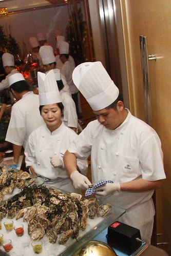 Oysters from Canada, New Zealond and Australia