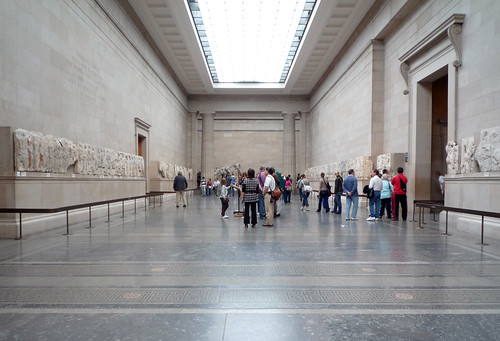with Parthenon Frieze by