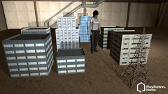 PlayStation Home: city buildings