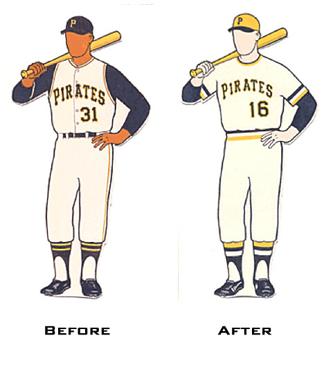 pittsburgh pirates uniform colors
