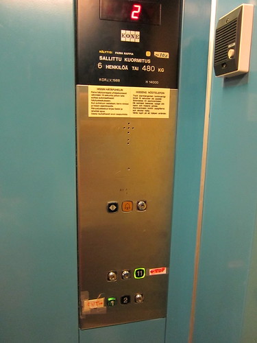 Elevator of Olympiastadion Olympic Stadium