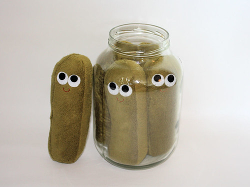 Jar of Dill Pickles