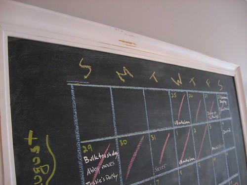 Chalkboard Calendar