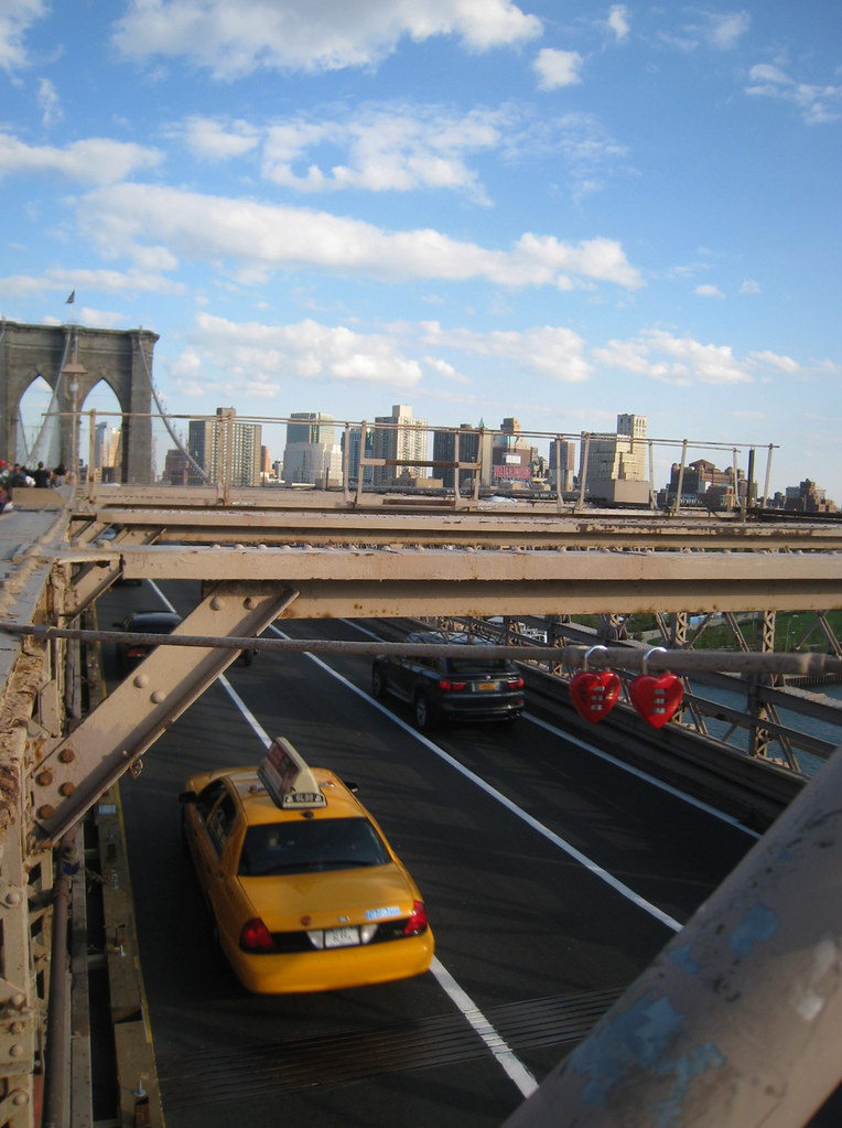 Cadenas d'Amour sur le Brooklyn Bridge