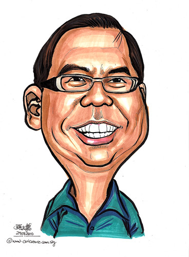 Caricature for Red Cross - 3