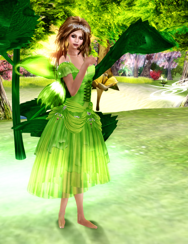 Trixy Green Dress