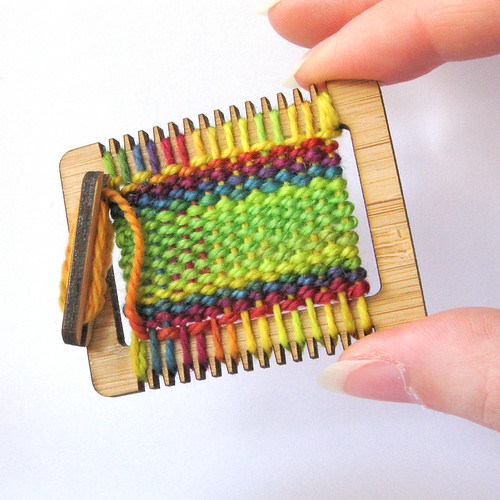 Mini Weaving Loom Ornament