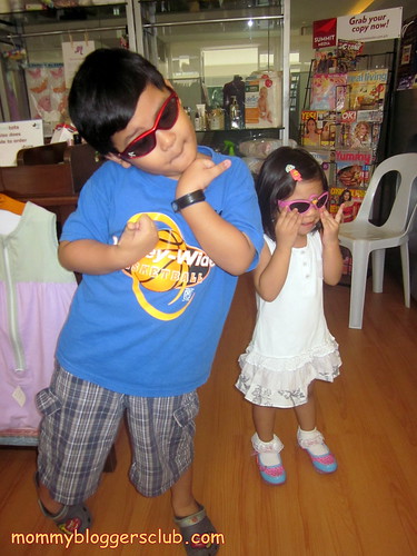 Jed and Adee practicing their modeling skills :D