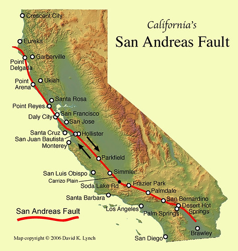 san-andreas-fault-map by trudeau