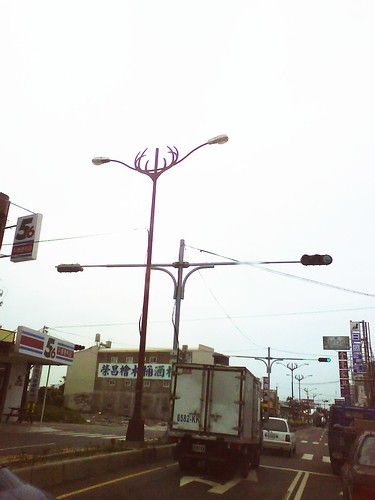 鹿港鹿角路燈