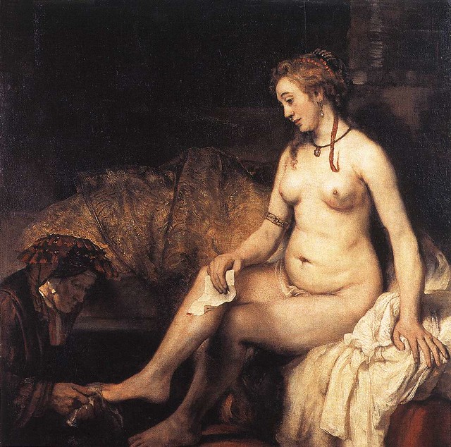 Bathsheba e seu banho - Rembrandt