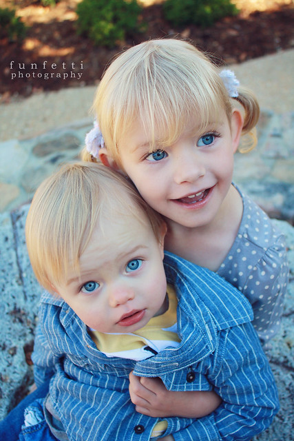 blue eyed kiddies