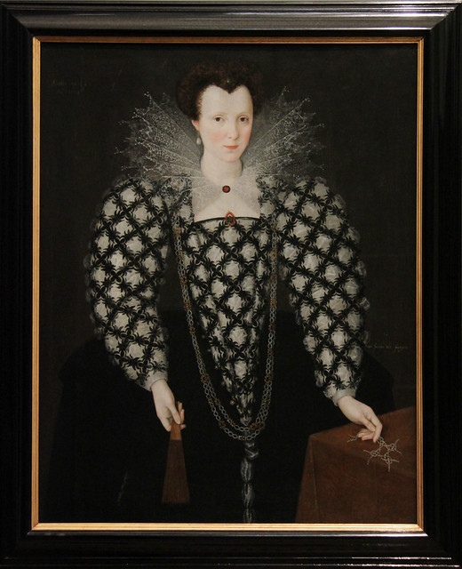 Portrait of Mary Rogers, Lady Harington,  Marcus Gheeraerts II, 1592