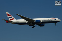 G-VIIX - 29966 - British Airways - Boeing 777-236ER - Heathrow - 100617 - Steven Gray - IMG_4520
