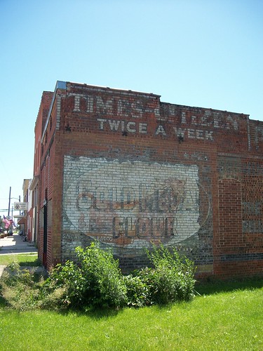 Gold Medal and Bull Durham Ghost Sign