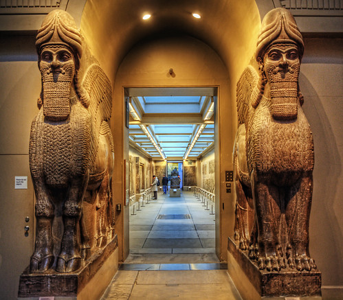 Assyrian statues - British Museum