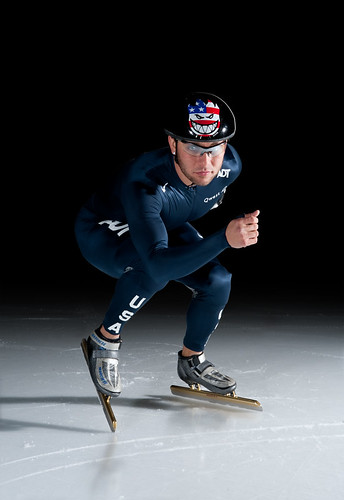 Speed Skater Harry Vogel