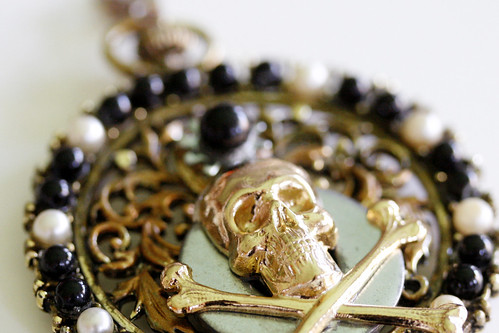 Skull and Bones Custom Pirate Necklace