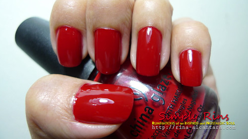 Nail Art Red Butterflies 01