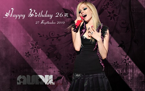 happy birthday 26. Avril lavigne Happy Birthday