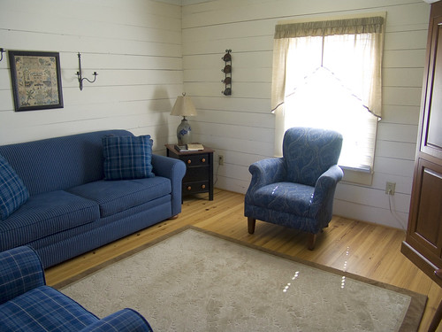 Chippokes cottage #4 is 2 bedroom with kitchen and living room