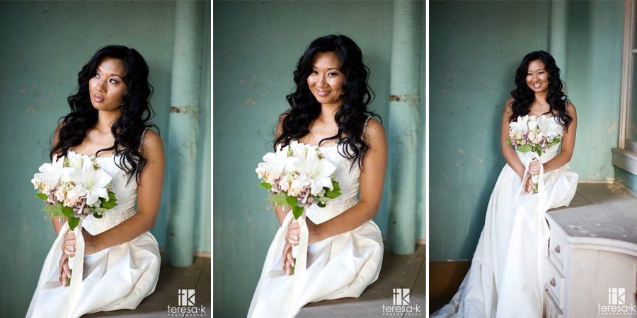 Bridal Images from the Preston Castle in Ione California by Teresa K photography
