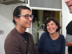 Osamu Kobayashi and Lauren Luloff