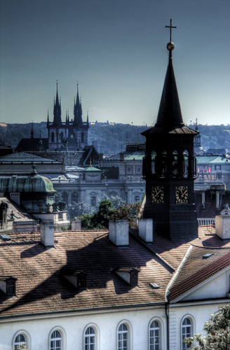 Bell towers. Prague. Campanarios. Praga