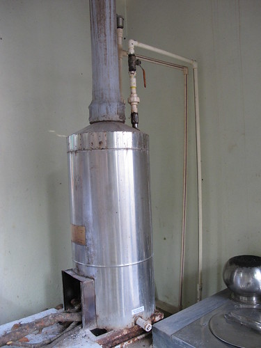 wood fired water heater